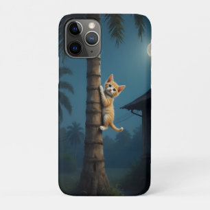 Leren klimmen – Lief kattenmoment iPhone 11 Pro Hoesje