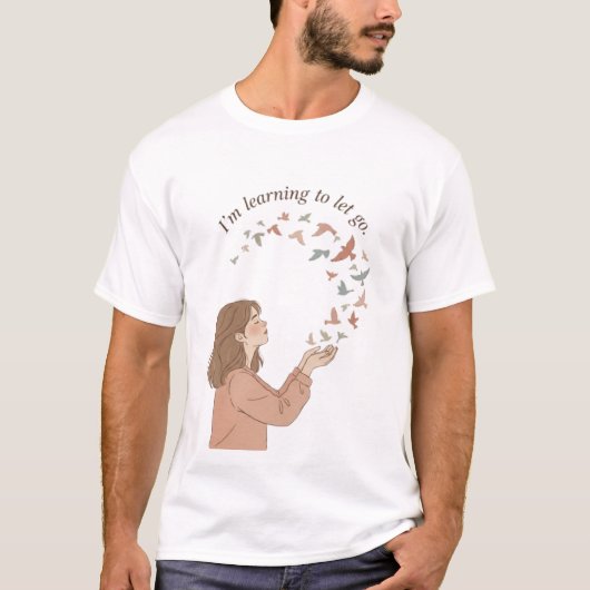 Leren loslaten t-shirt (Voorkant)