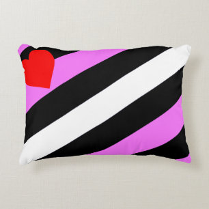 Leren Meisje Pride Vlag Accent Kussen