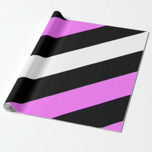 Leren Meisje Pride Vlag Cadeaupapier