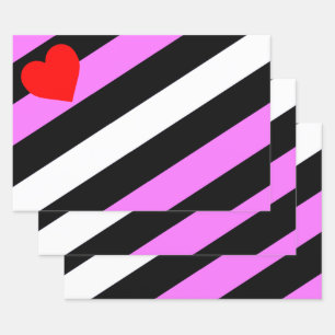 Leren Meisje Pride Vlag Inpakpapier Vel