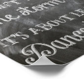 Leren naar dans in de regen poster (Hoek)