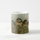 Leren naar vliegen koffiemok (Center)