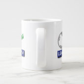 Leren om te tekenen jumbo mok (Achterkant)