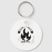 Leren Patch Hoed Sleutelhanger (Achterkant)