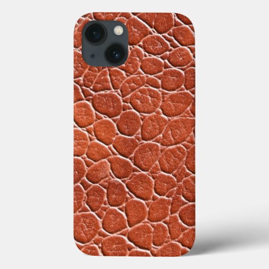 Leren Patroon Case-Mate iPhone Case (Achterkant)