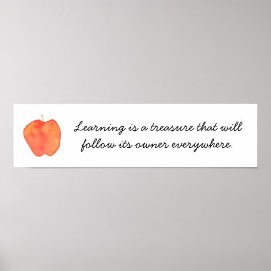 Leren.... Poster (Voorkant)