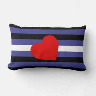 Leren Pride-vlag en Hart Kussen