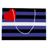Leren Pride-vlag Groot Cadeauzakje (Achterkant)