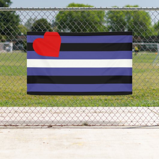 Leren Pride-vlag Spandoek (Insitu)