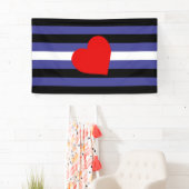 Leren Pride-vlag Spandoek (Insitu)