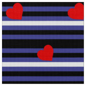 Leren Pride-vlag Stof (Close Up)