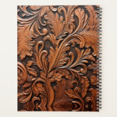  leren scriptnaam met gereedschap planner (Achterkant)