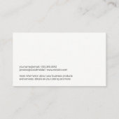 Leren sierstrip | MODE | Stijlvol Visitekaartje (Achterkant)