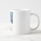 leren skiën  cartoon. jumbo beker (Rechts)