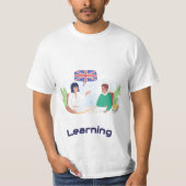 leren t-shirt (Voorkant)