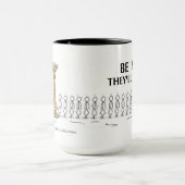 Leren van een Giraffe aan Keltische Dans 15oz Mok (Midden)