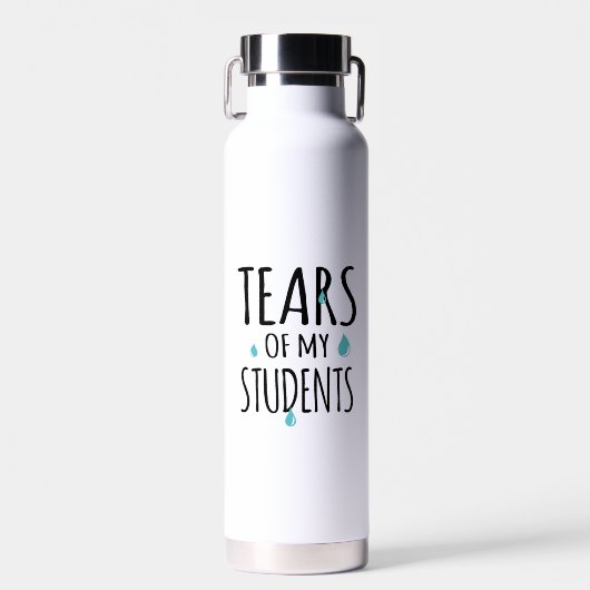 Leren van mijn studenten Funny Gift Teacher Teachi Waterfles (Voorkant)
