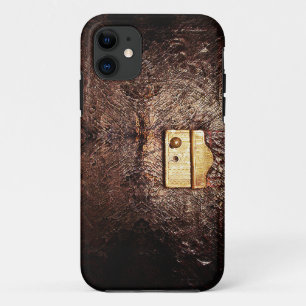 Leren vintage iPhone 11 hoesje