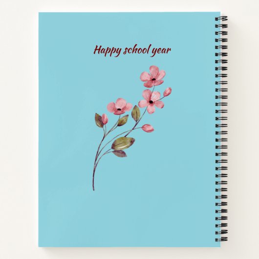 Leren vliegt Verrijdbare ganzen notebook – Terug n Notitieboek (Achterkant)