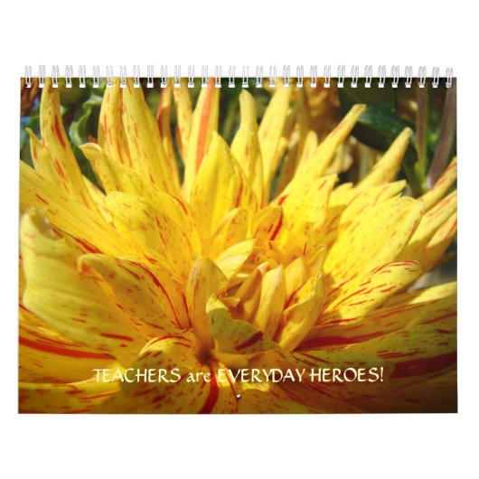 LERERS GIFT-CALENDAR Dagelijkse heles Dahlias Kalender (Hoes)