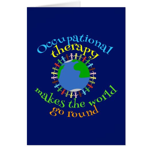L'ergothérapie fait tourner le monde (Devant)