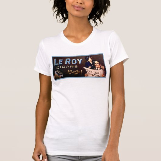 Leroy Cigars T-shirt (Voorkant)