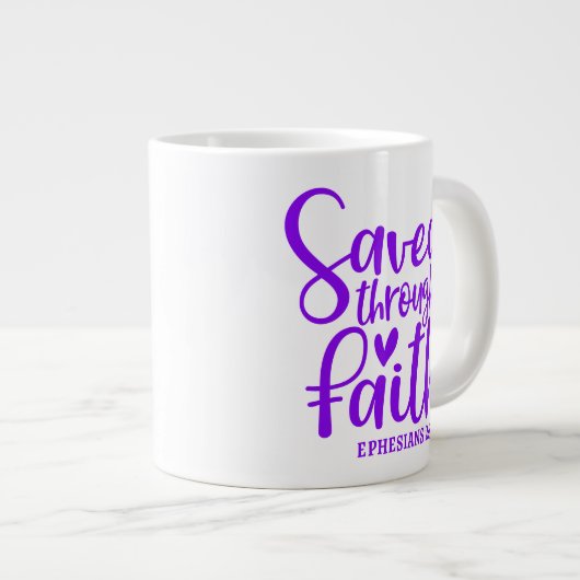 Les 10 commandements Jumbo Mug (Devant droit)