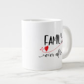 Les 10 commandements Jumbo Mug (Devant droit)