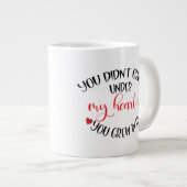 Les 10 commandements Jumbo Mug (Devant droit)