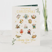 Les 12 jours de Noël | Vacances illustrées (Recto)