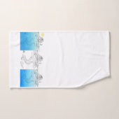 Les 3 Serviettes De Bain Mermaids (Serviette à main)