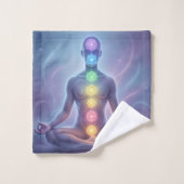 Les 7 chakras (Gant de toilette)