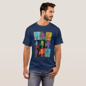 Les 9 visages du T-shirt de Bush (Devant entier)