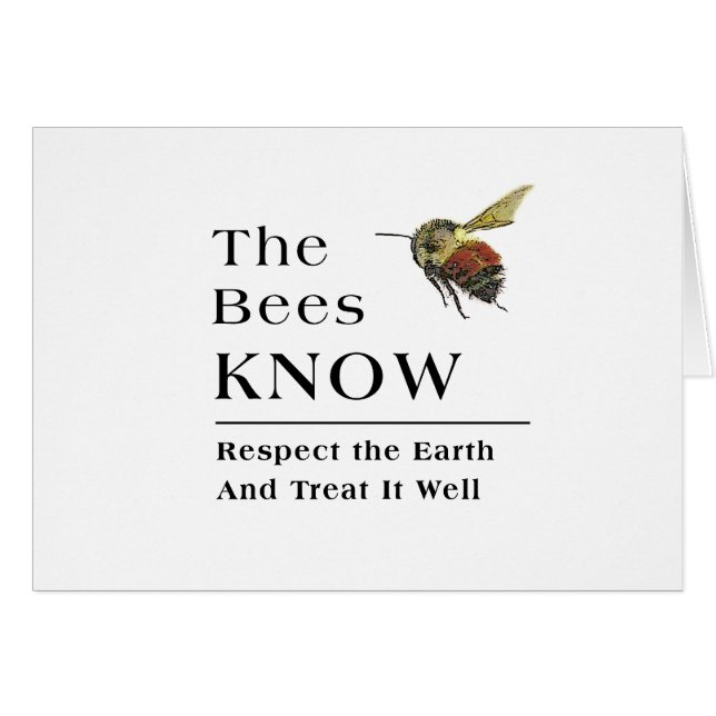 Les abeilles connaissent (Devant horizontal)