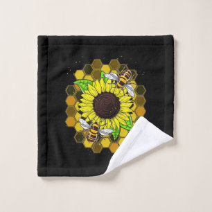 Les abeilles de tournesol hippie