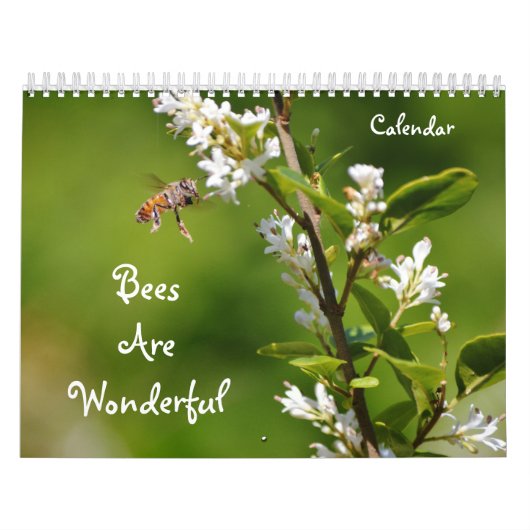 Les abeilles sont merveilleux calendrier naturel d (Protection)