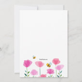 Les abeilles sont une invitation effarante (Dos)