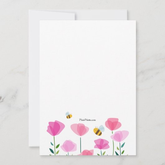 Les abeilles sont une invitation effarante (Dos)