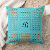 Les abeilles sur le coussin initial bleu (Couverture)