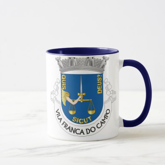 Les Açores - Vila Franca font la tasse de café de (Droite)