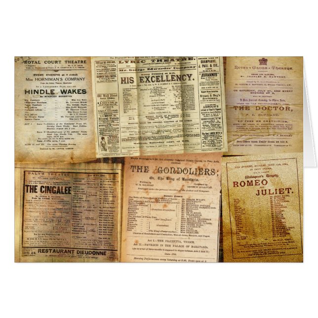 Les affiches (Devant horizontal)