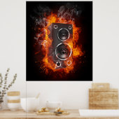 Les affiches de musique chaude de Smokin (Cuisine)