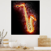 Les affiches de musique chaude de Smokin (Cuisine)