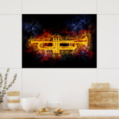 Les affiches de musique chaude de Smokin (Cuisine)