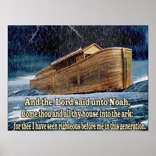 Les affiches de Noah sur les écritures chrétiennes (Devant)