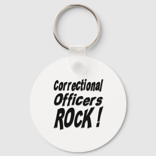 Les agents correctionnels Rock ! Porte-clés (Recto)