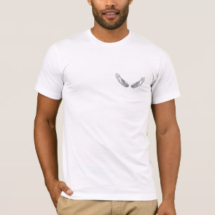 Les ailes aiment le T-shirt de chrétien d'Eagles