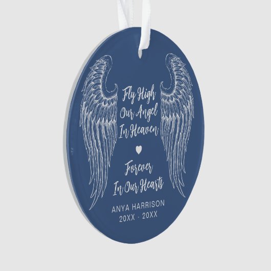 Les ailes commémoratives de Keepsaké volent haut N (devant)