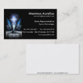 Les Ailes D'Anthropolis Carte de visite (Devant / Derrière)